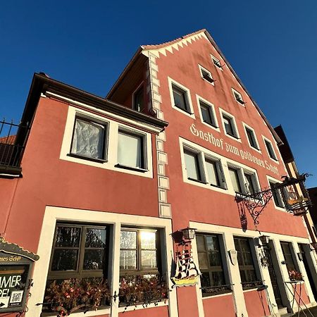 Gasthof Zum Goldenen Schiff - Lehm, Stil & Altstadtflair Marktbreit Eksteriør billede